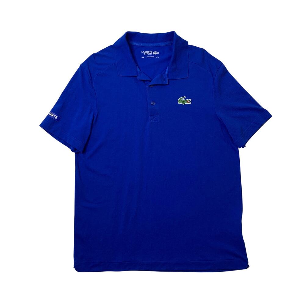 Lacoste Polo Shirt Mens XL Surf Sport Ultra Dry Regular Fit Short Sleeve Golf
